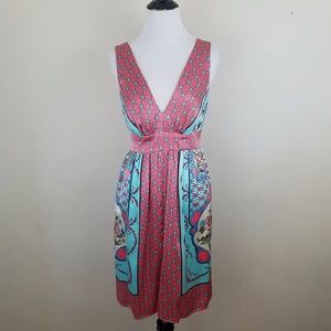 Single Dress Plunging Neckline Style